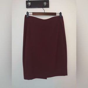{NWT} The Limited | Burgundy Pencil Skirt